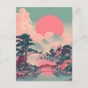 Japan Vintage Postkarte