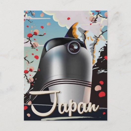 JAPAN Vintage Postkarte (Vorderseite)