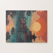 Japan vintage puzzle (Horizontal)