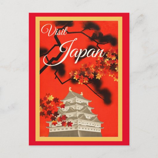 JAPAN Vintage Travel Postcard Postkarte (Vorderseite)