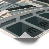 Japan Vintage Travel Poster (Ecke)