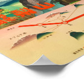 Japan Vintage Travel Poster (Ecke)