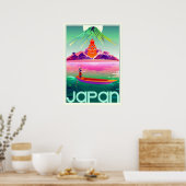 Japan, vintage travel poster (Küche)