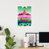 Japan, vintage travel poster (Heimbüro)