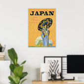 Japan Vintage Travel Poster (Heimbüro)