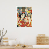 Japan Vintage Travel Poster (Küche)