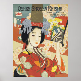 Japan Vintage Travel Poster