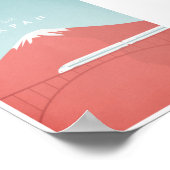 Japan Vintage Travel Poster (Ecke)