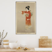 Japan Vintage Travel Poster Ad Retro (Küche)