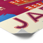 Japan Vintage Travel Poster der 30er Jahre (Ecke)