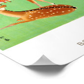 Japan Vintage Travel Poster wiederhergestellt (Ecke)