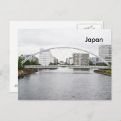 Japan Vintage Travel Tourism AdR Postkarte (Vorne/Hinten)