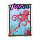 Japan Vintages Reiseplakat Magnet (Vertikal)