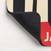 Japan Vintages Waldfahrplakat. Mousepad (Ecke)
