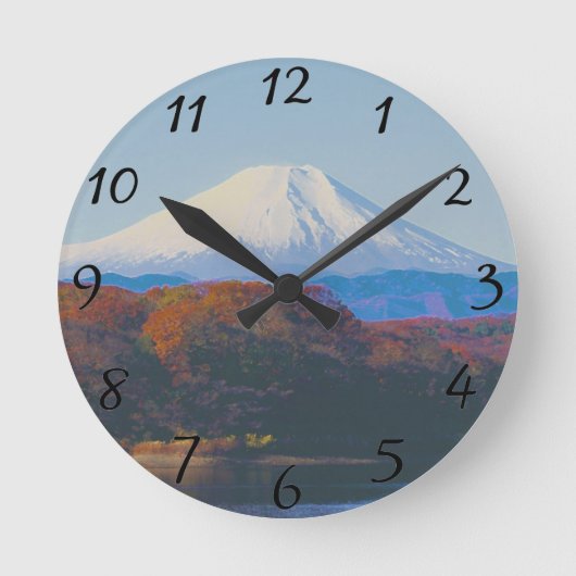 Japan Wall Clock Runde Wanduhr (Vorderseite)