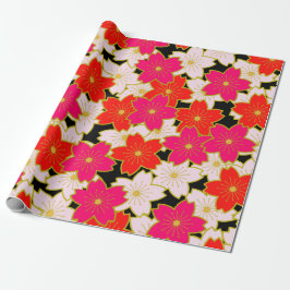 Japan washi redete Kirschblüte-Packpapier an Geschenkpapier