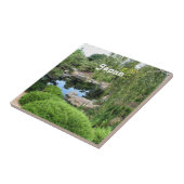 Japan-Wasser-Garten Fliese (Seite)