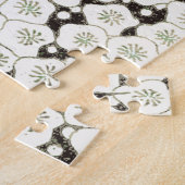 Japan Weiße Blume Blumengarten Puzzle (Seite)