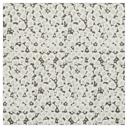 Japan Weiße Blume Blumengarten Stoff (Muster)