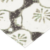 Japan Weiße Blume Blumengarten Tischdecke (Schrägansicht)