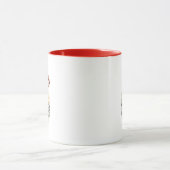 Japan-Welle-Mount-Fuji-Tasse Tasse (Zentrum)