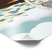 Japan Wildlife Fotodruck (Ecke)