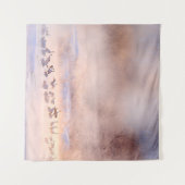 Japan Winternatur. Naturlandschaft, verschneite Na Wandteppich (Vorderseite (Horizontal))