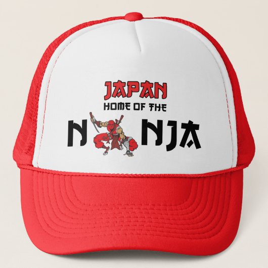 Japan-Zuhause des Ninja Truckerkappe (Vorderseite)