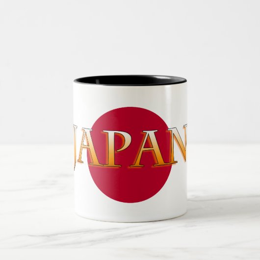 JAPAN ZWEIFARBIGE TASSE (Mittel)
