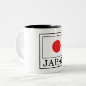 Japan Zweifarbige Tasse (Vorderseite Links)