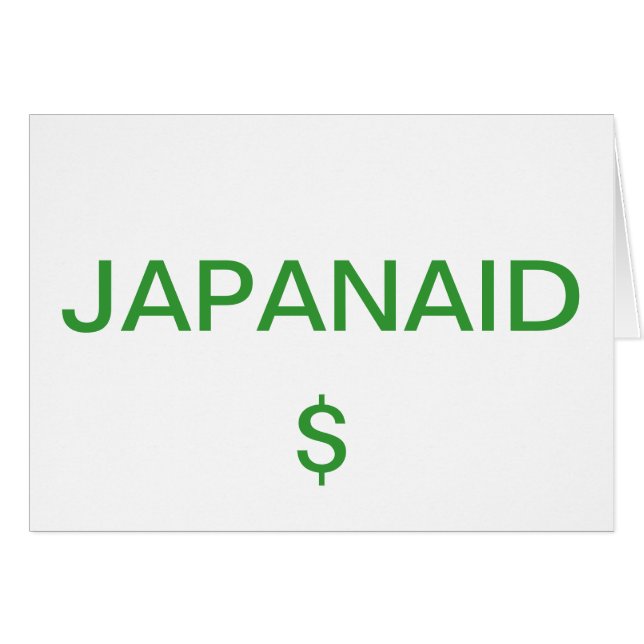 JAPANAID (Vorderseite (Horizontal))