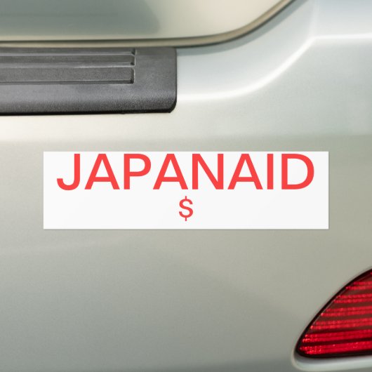 JAPANAID AUTOAUFKLEBER (Auf Auto)
