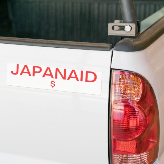 JAPANAID AUTOAUFKLEBER (Auf Lkw)