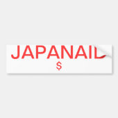 JAPANAID AUTOAUFKLEBER (Vorne)