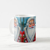 japanais santa Weihnachten Kaffeetasse (Vorderseite Links)