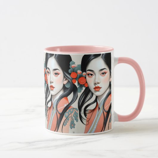 japanaise Girl Tasse (Rechts)