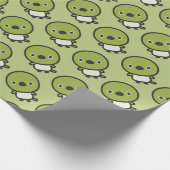 Japanbrillenvogel Geschenkpapier (Ecke)