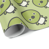 Japanbrillenvogel Geschenkpapier (Rolleneckpunkt)