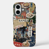 Japancore Collage Japanische Scrapbook-Kunst Case-Mate iPhone Hülle (Rückseite)