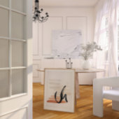 Japandi Aquarell abstrakt Poster