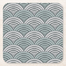 Japandi Bauernhof Grauwellen Handgezeichnete Schup