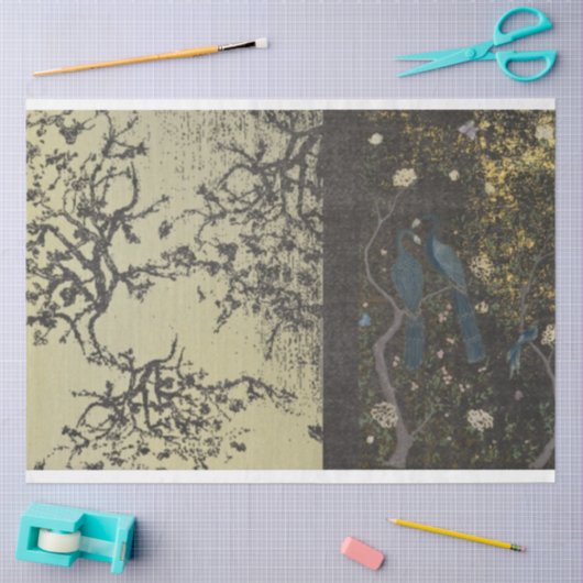 Japandi Decoupage Paper Seidenpapier (Basteln)