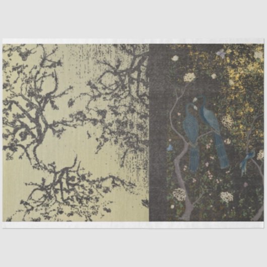 Japandi Decoupage Paper Seidenpapier (Vorderseite)