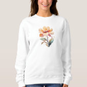 japandi flower sweatshirt (Vorderseite)