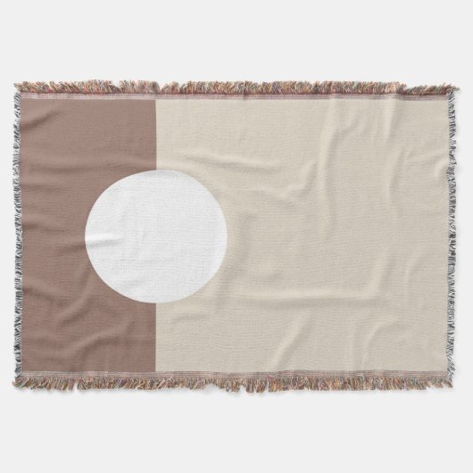 Japandi Moon Decke (Vorderseite)