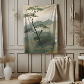 Japandi Mystic Peaks Wall Art Print Sherpadecke