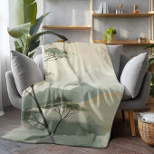 Japandi Mystic Peaks Wall Art Print Sherpadecke