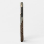 Japandi-Neutrales Texturdesign Case-Mate iPhone Hülle (Hinten/Links)