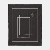 Japandi Seeleben in Beige Fleecedecke (Vorderseite)