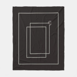 Japandi Seeleben in Beige Fleecedecke